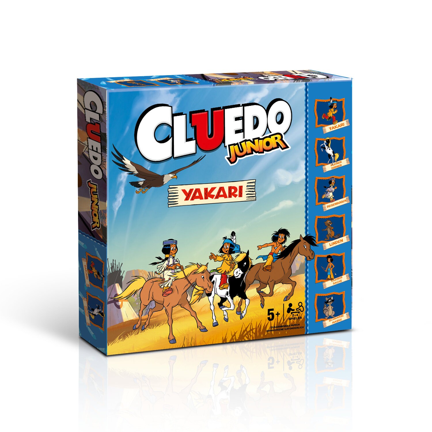 Cluedo Junior Edition Yakari Spiel Gesellschaftsspiel Brettspiel deutsch - Bild 1