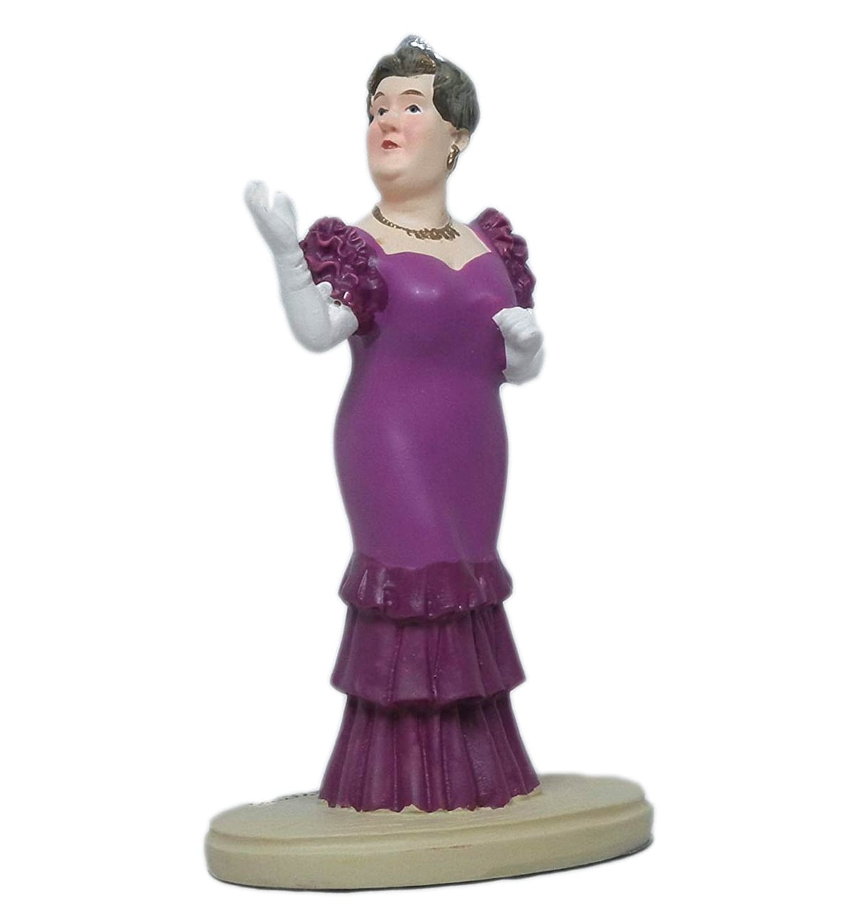 Tim & Struppi Figur Bianca Castafiore 9&nbsp;cm Sammlerfigur Comics Detailreich Kunststoff - Bild 1