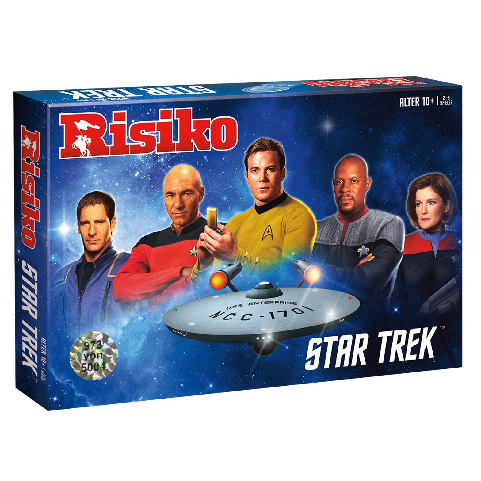 Risiko Star Trek Strategie Spiel Gesellschaftsspiel Brettspiel - streng limitiert - deutsch - Bild 1