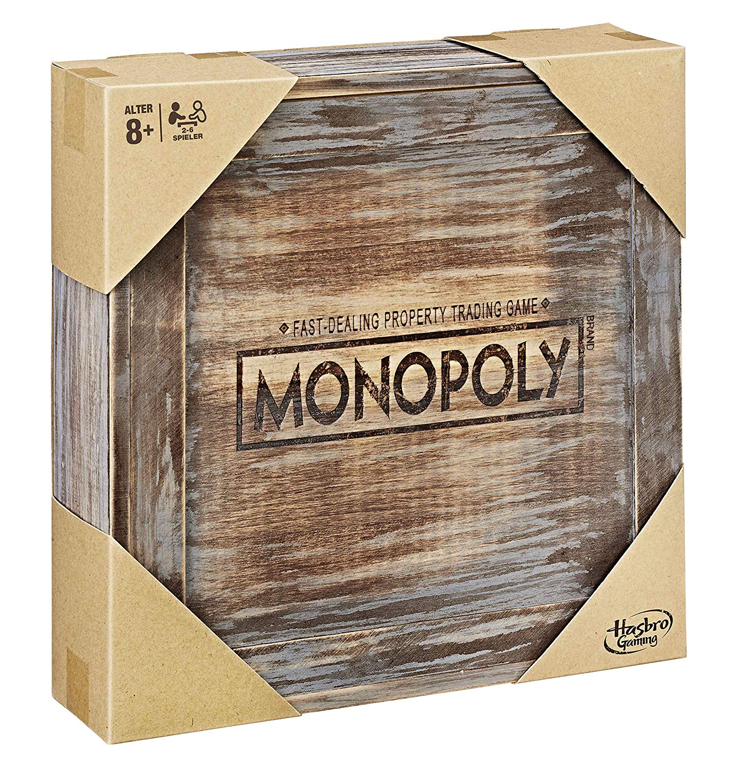 Hasbro - Monopoly Holz Sonderedition Brettspiel Gesellschaftsspiel - Bild 1