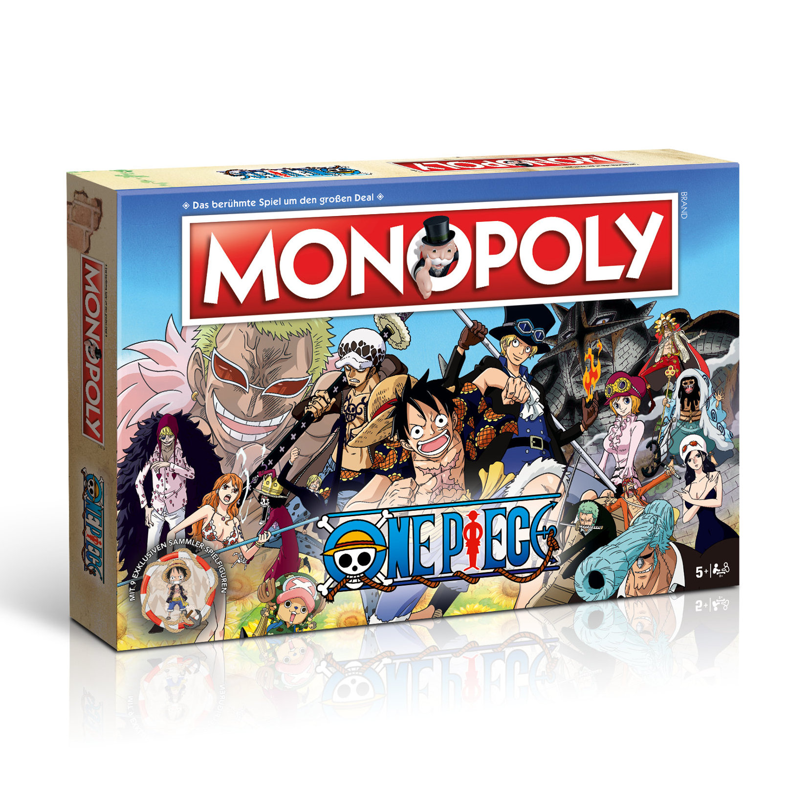 Monopoly One Piece Spiel Gesellschaftsspiel Brettspiel Anime Manga deutsch - Bild 1