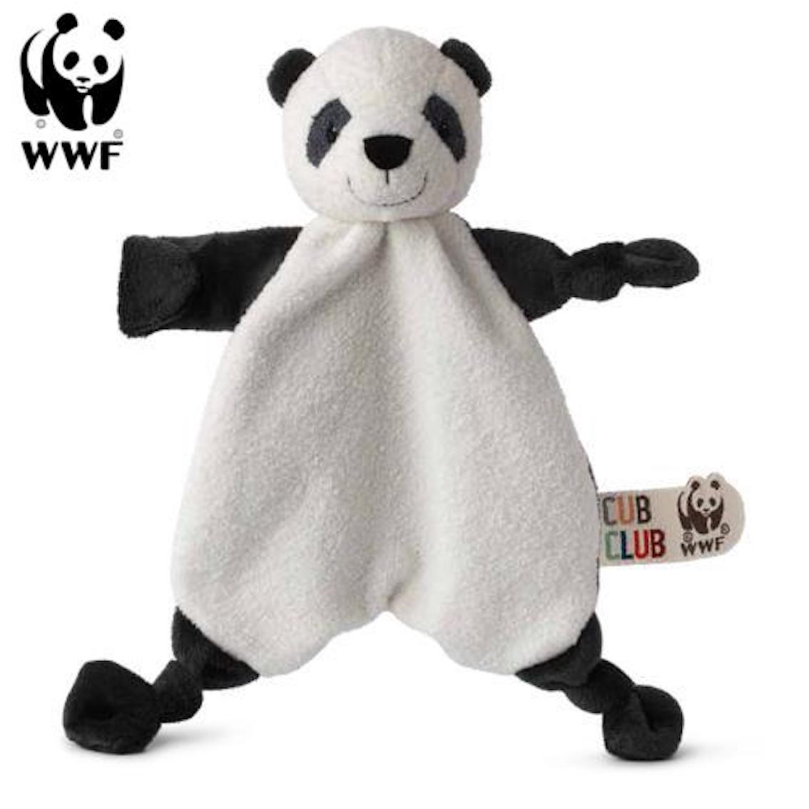 Cub Club - Schmusetuch Panu der Panda (30cm) f&uuml;r Kleinkinder Pandab&auml;r Schnuffeltuch - Bild 1