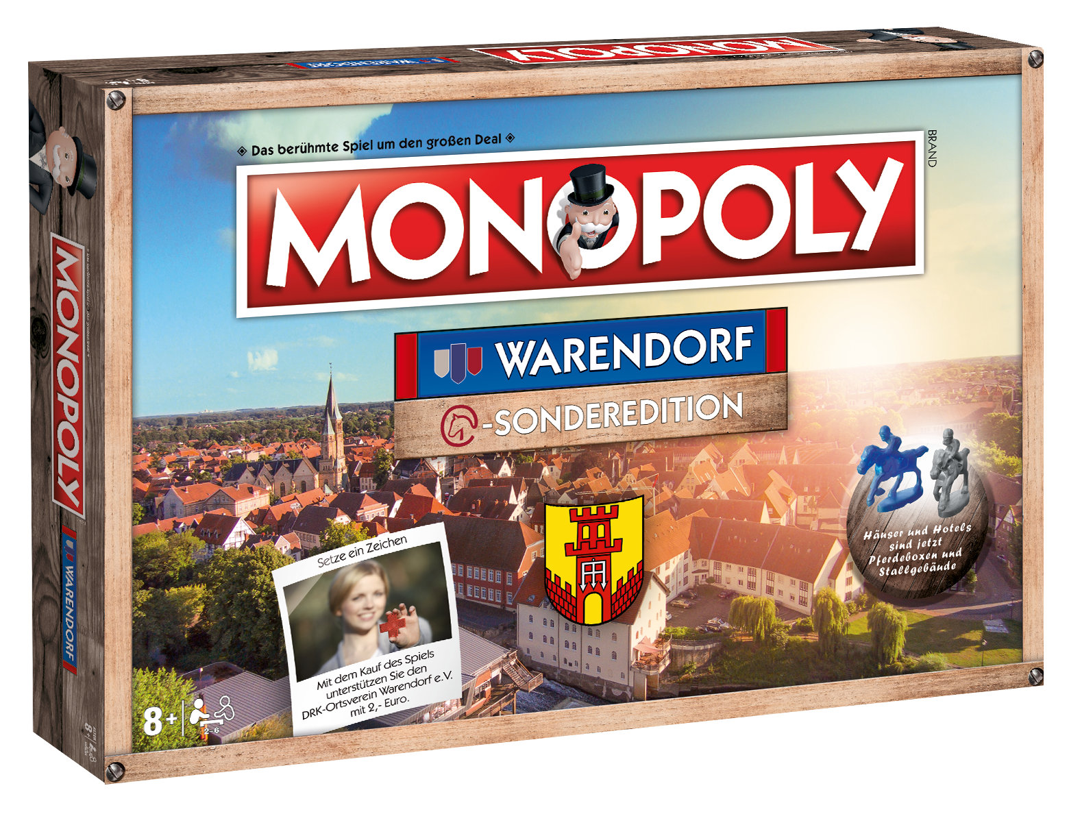 Monopoly Warendorf Stadt Edition limitierte Sonderedition Brettspiel Gesellschaftsspiel - Bild 1