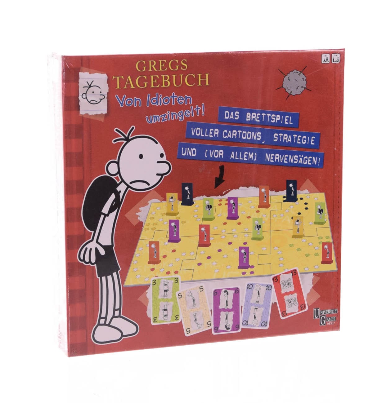 Brettspiel - Gregs Tagebuch - Von Idioten umzingelt!l Spiel Gesellschaftsspiel Kinder Jugendliche - Bild 1