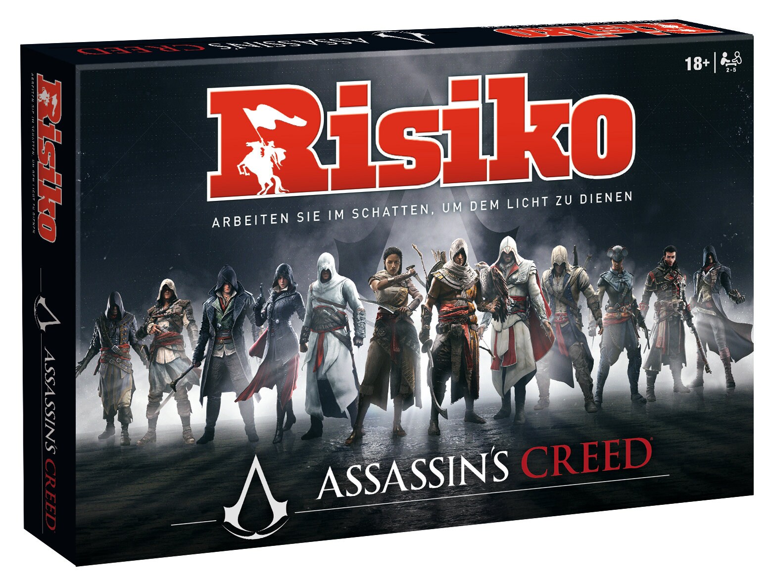 Risiko Assassin's Creed deutsch Gesellschaftsspiel Brettspiel Strategiespiel - Bild 1