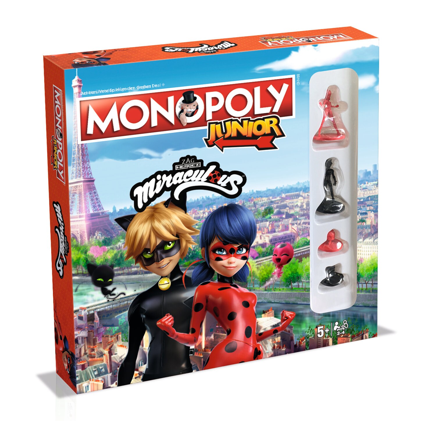 Monopoly Junior Miraculous Spiel Gesellschaftsspiel Brettspiel deutsch - Bild 1