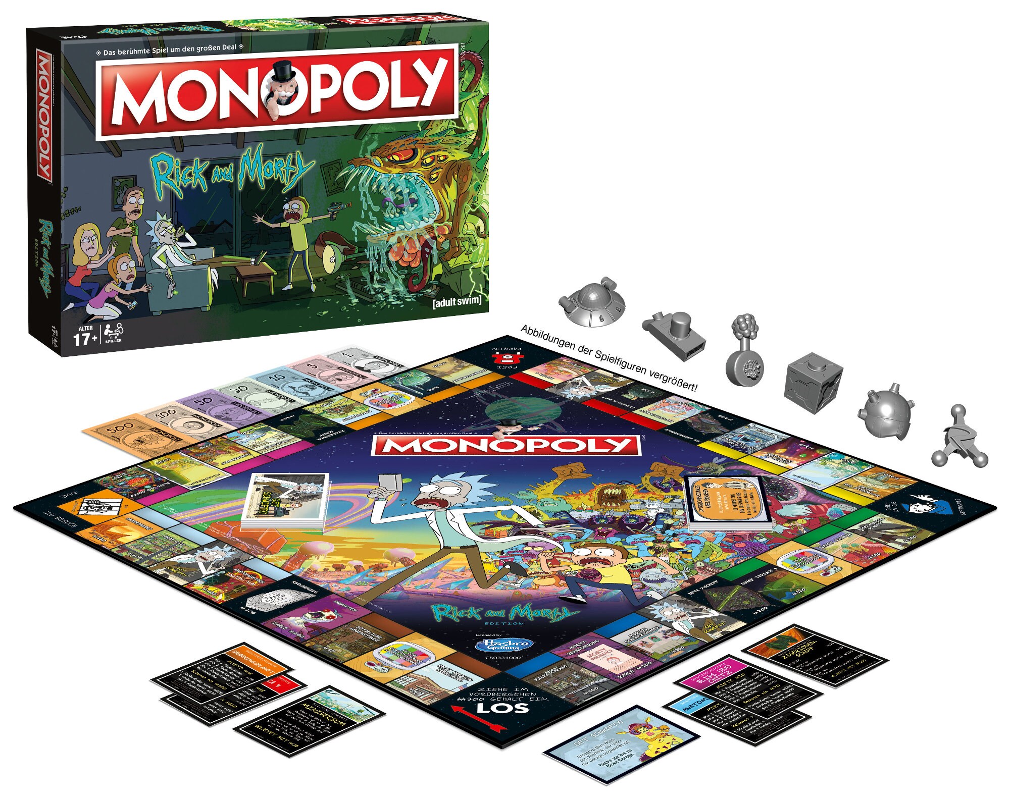 Monopoly Rick and Morty Edition Brettspiel Gesellschaftsspiel Spiel deutsch - Bild 1