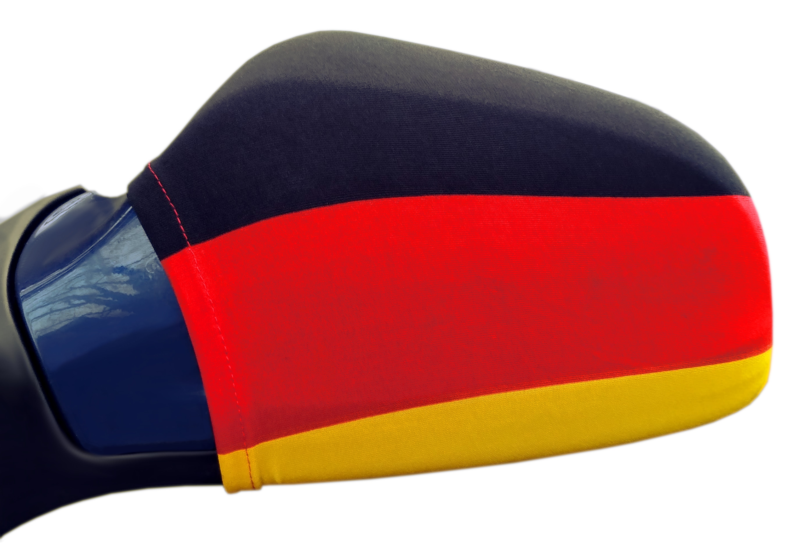 Spiegel-Cover Deutschland (2er Set) &Uuml;berzug Au&szlig;enspiegel Auto EM WM anfeuern - Bild 1