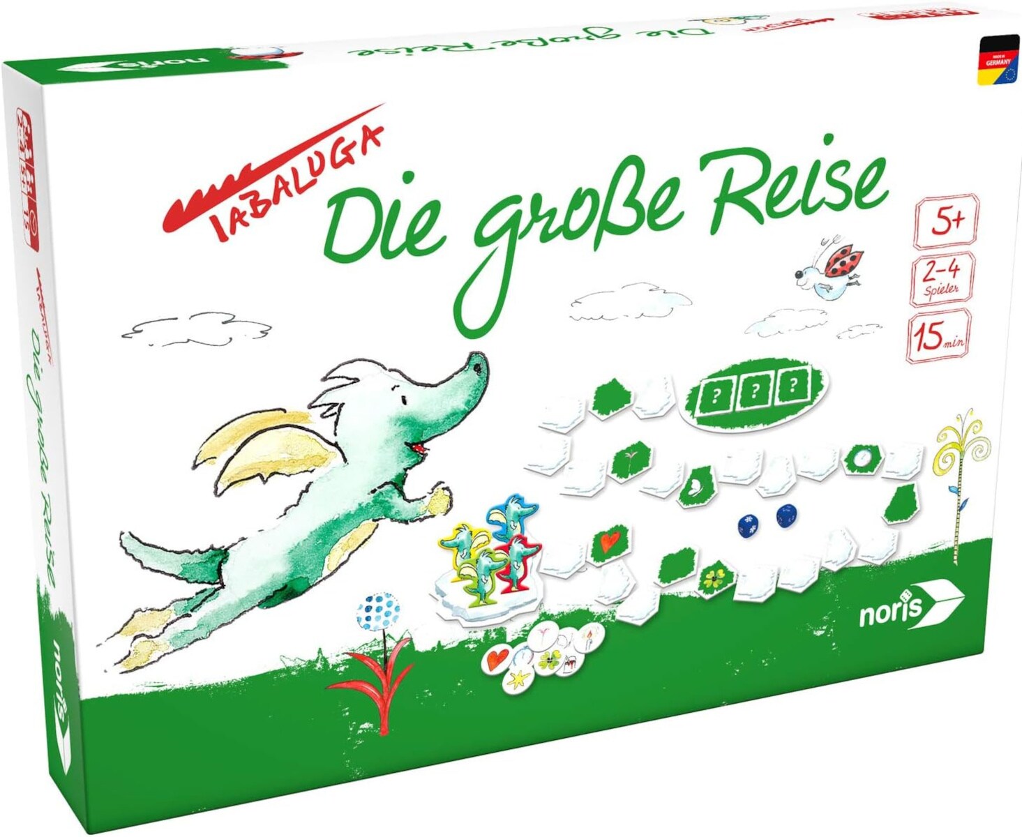 noris Tabaluga Die gro&szlig;e Reise Sammel und Merkspiel Kinderspiel ab 5 Jahren - Bild 1