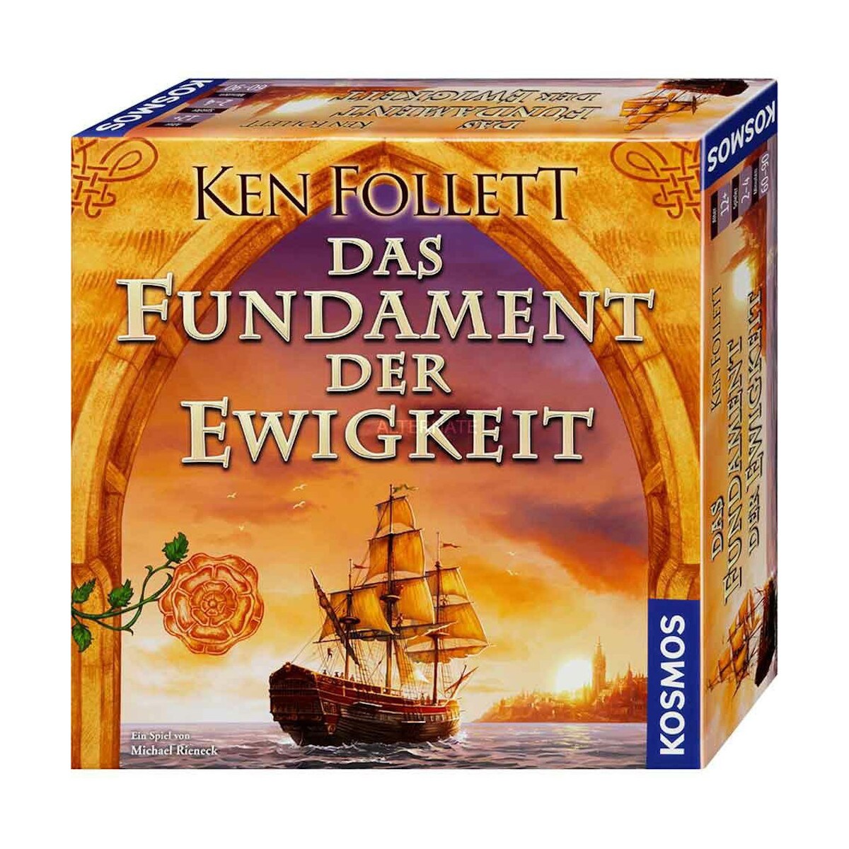 Ken Follett - Das Fundament der Ewigkeit Brettspiel zum Buch Gesellschaftsspiel - Bild 1