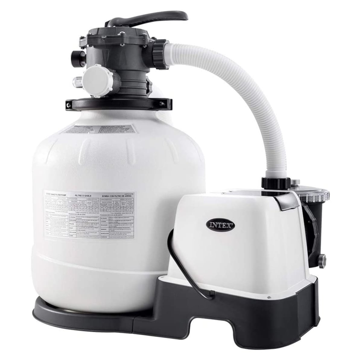 INTEX 26680 - Sandfilterpumpe & Salzwasser System - QX2600 (8m&sup3;l/hr, bis 56m&sup3; Pool) - Bild 1