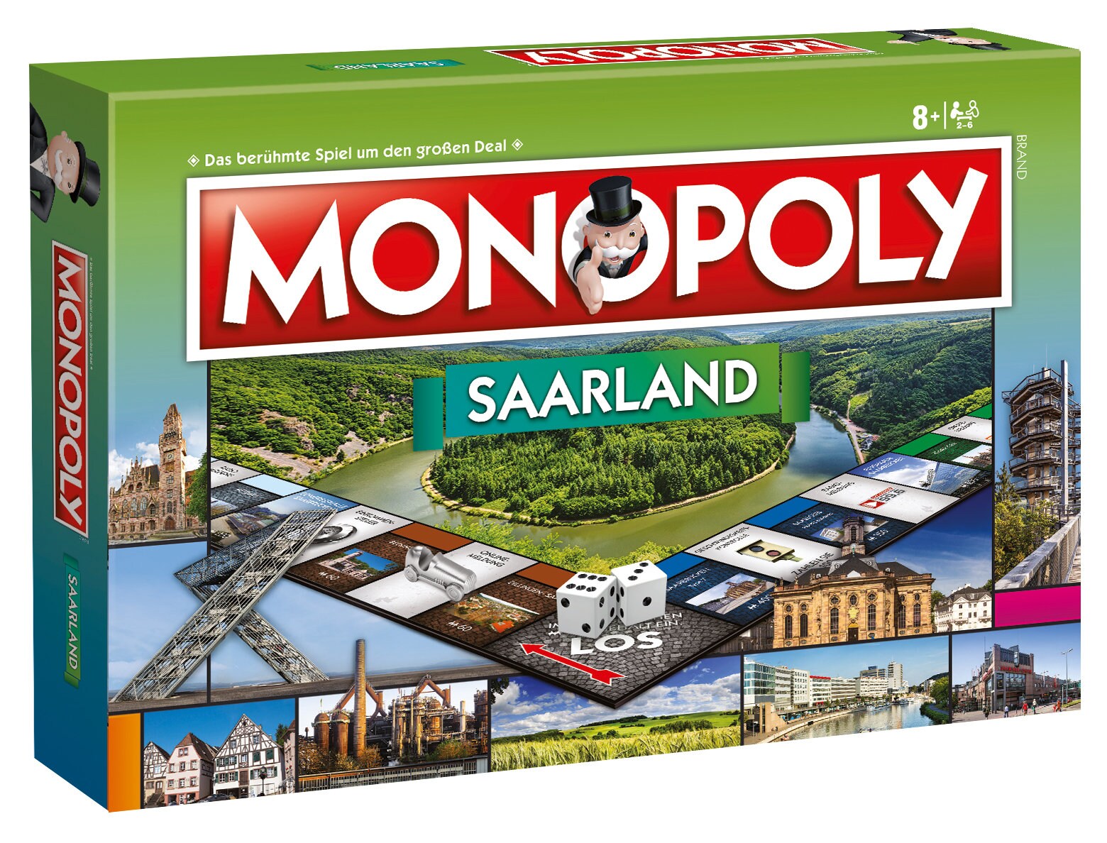 Monopoly Saarland Region Edition Ausgabe Spiel Gesellschaftsspiel Brettspiel - Bild 1
