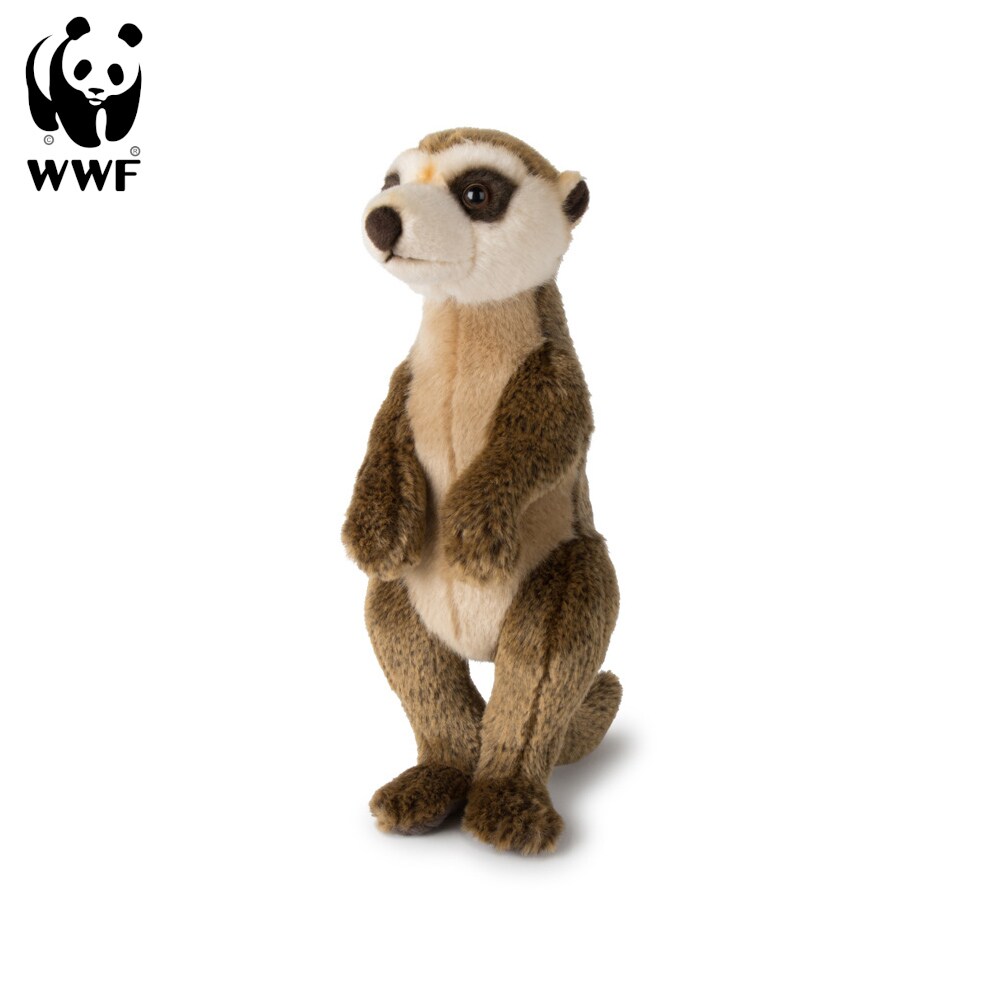 WWF Pl&uuml;schtier Erdm&auml;nnchen (30cm) lebensecht Kuscheltier Stofftier Pl&uuml;schfigur - Bild 1