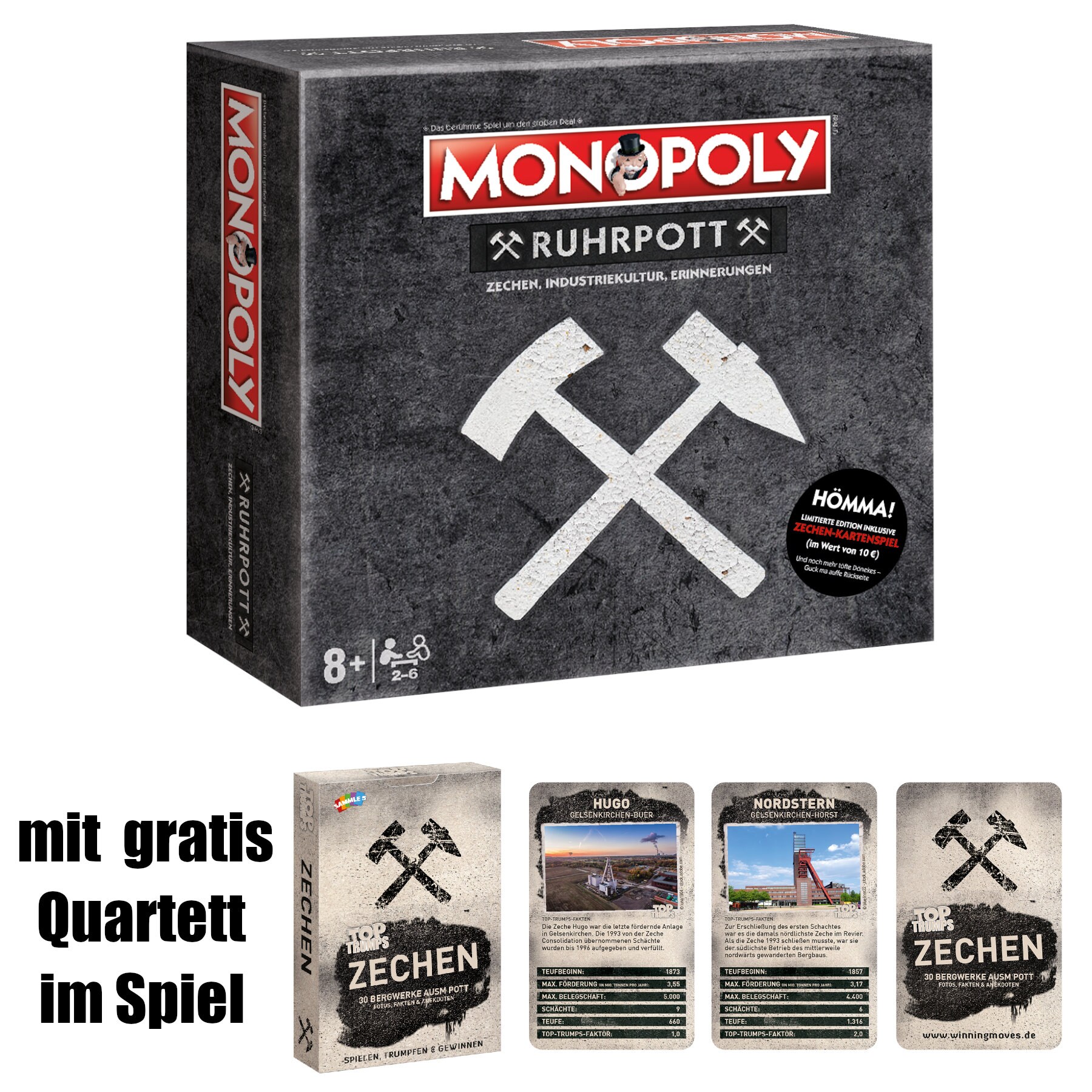 Monopoly Ruhrpott Brettspiel Gesellschaftsspiel NEU - Bild 1