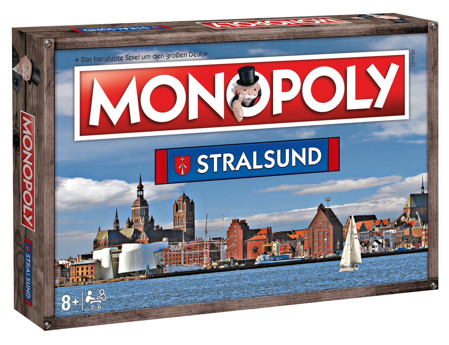 Monopoly - Stralsund Stadt City Edition Gesellschaftsspiel Brettspiel Spiel - Bild 1