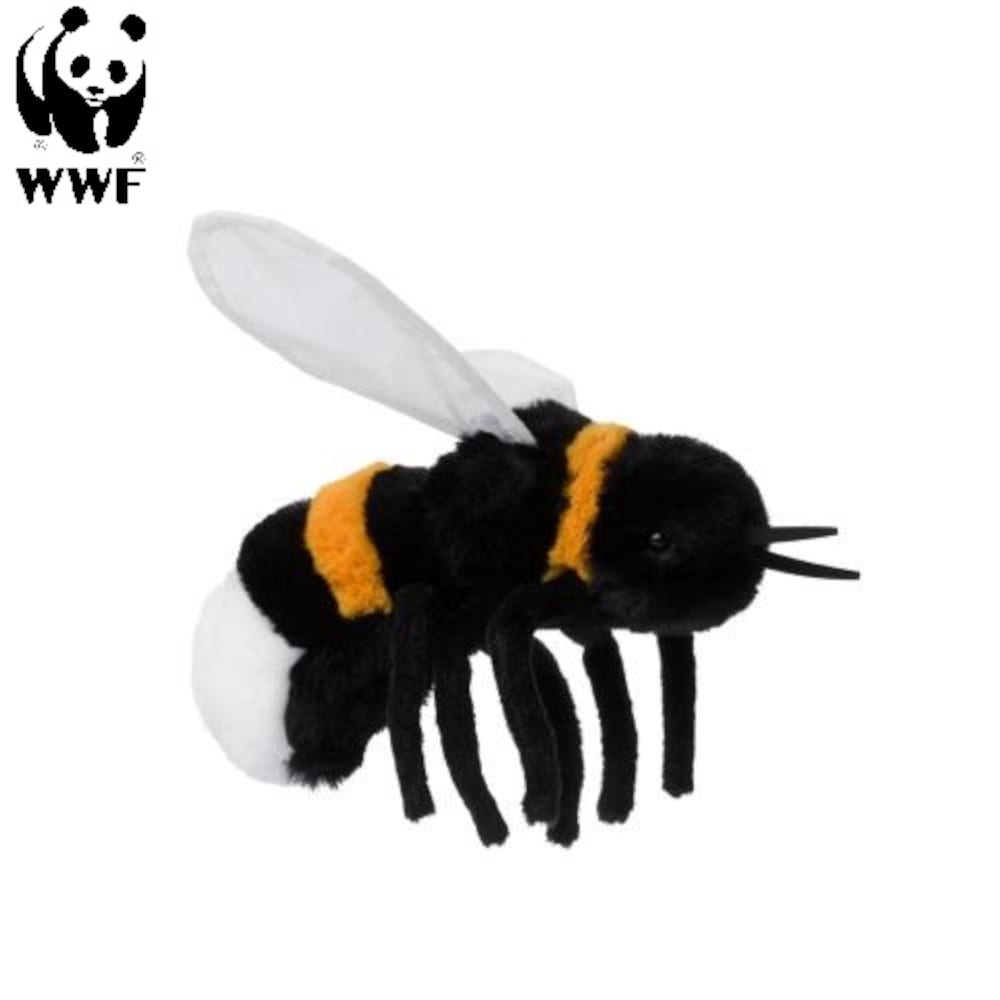 WWF Pl&uuml;schtier Hummel (15cm) lebensecht Kuscheltier Stofftier Pl&uuml;schfigur - Bild 1