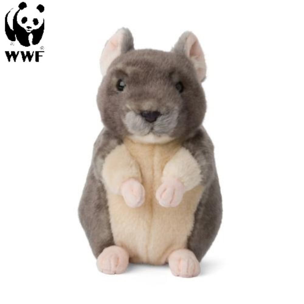 WWF Pl&uuml;schtier Chinchilla (17cm) lebensecht Kuscheltier Stofftier Pl&uuml;schfigur - Bild 1