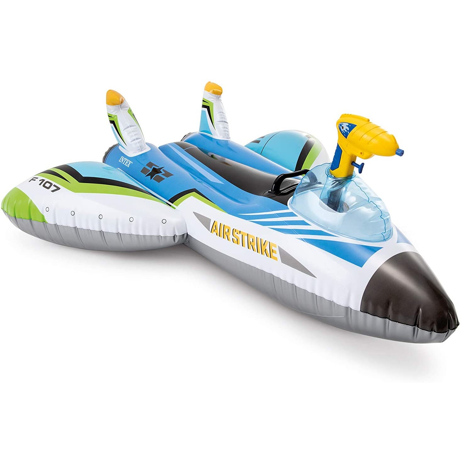 INTEX 57536NP - RideON - Water Gun Plane (117x117cm)blau - Bild 1