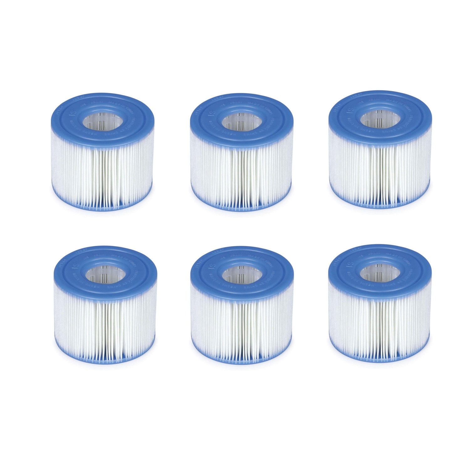 INTEX 29011 Typ S1 PureSpa Easy Set Ersatzfilter f&uuml;r Pool Spa Whirlpool 6 St&uuml;ck - Bild 1