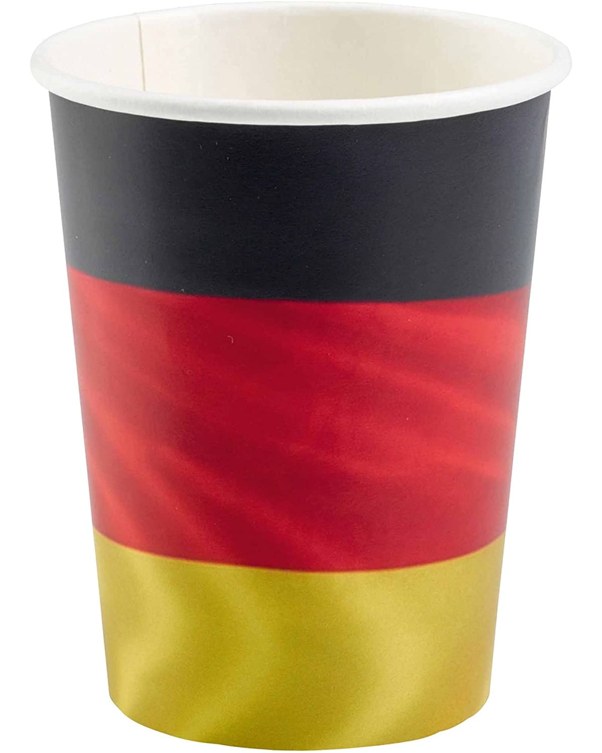 Amscan - Deutschland - Pappbecher (8er Set, 250ml) Fu&szlig;ballparty EM WM Grillparty 