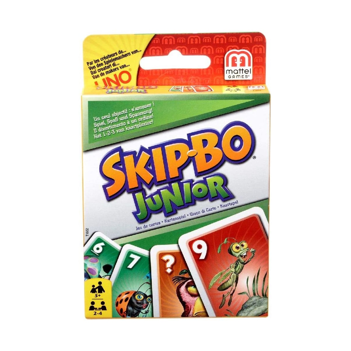 Mattel - Skip-Bo Junior Kartenspiel Gesellschaftsspiel - Bild 1