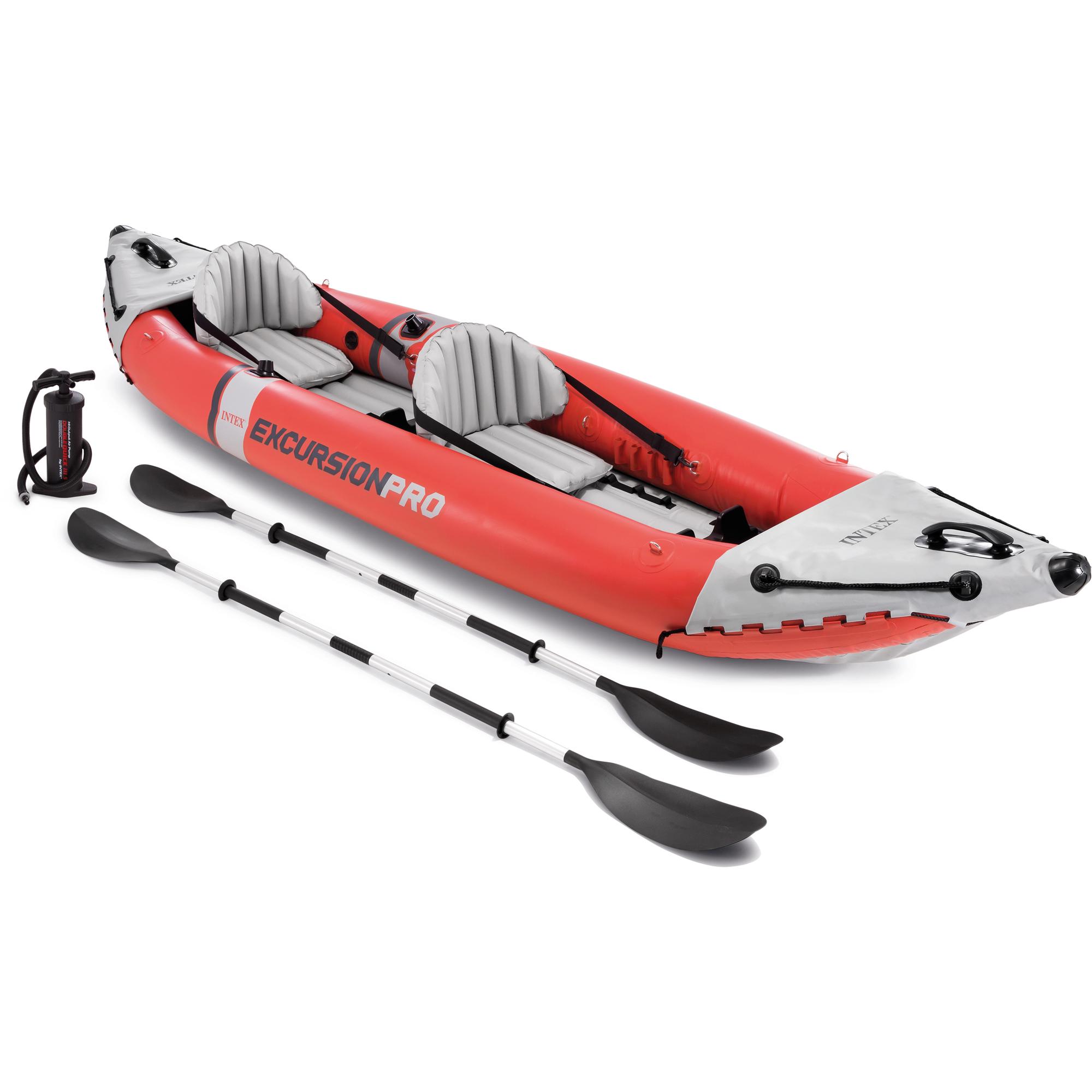INTEX 68309NP - Boot - Excursion Pro Kayak K2 Set (inkl. Alu-Paddel + Pumpe) - Bild 1