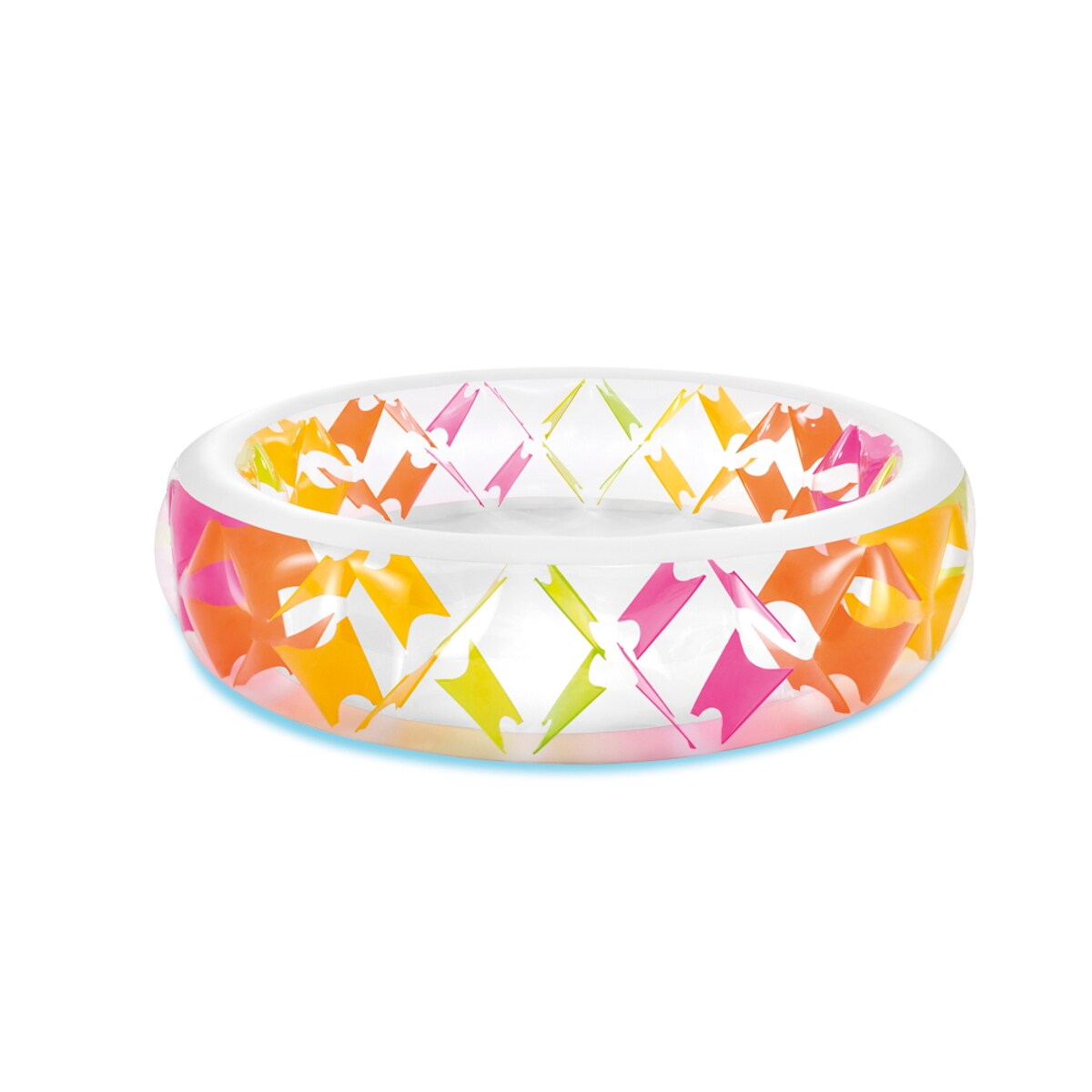 INTEX 56494NP Planschbecken Pinwheel &Oslash;229cm aufblasbar bunt f&uuml;r Kinder & Familie - Bild 1