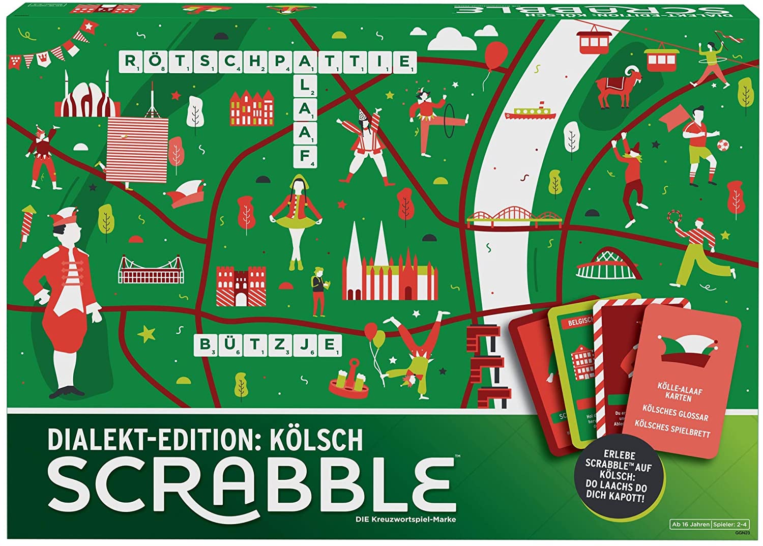 Mattel - Scrabble - Dialekt-Edition: K&ouml;lsch - Bild 1