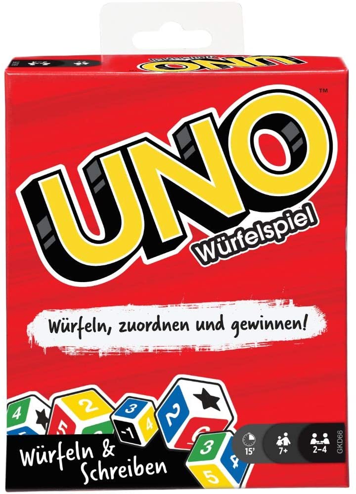 Mattel - UNO - W&uuml;rfelspiel Gesellschaftsspiel Spiel - Bild 1