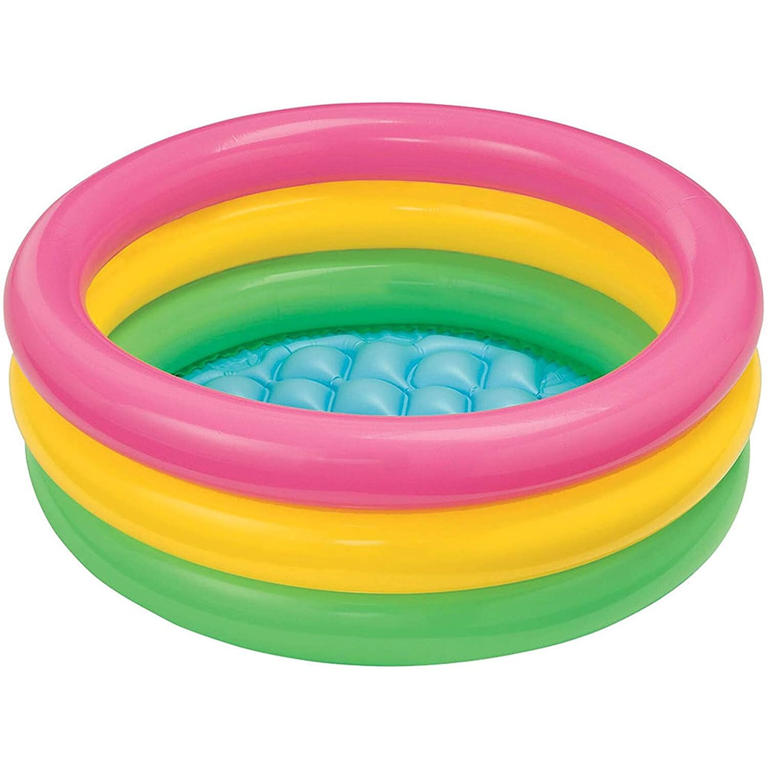 INTEX 58924NP - Planschbecken - Sunset Glow Babypool (86x25cm) aufblasbar Kinderplanschbecken - Bild 1