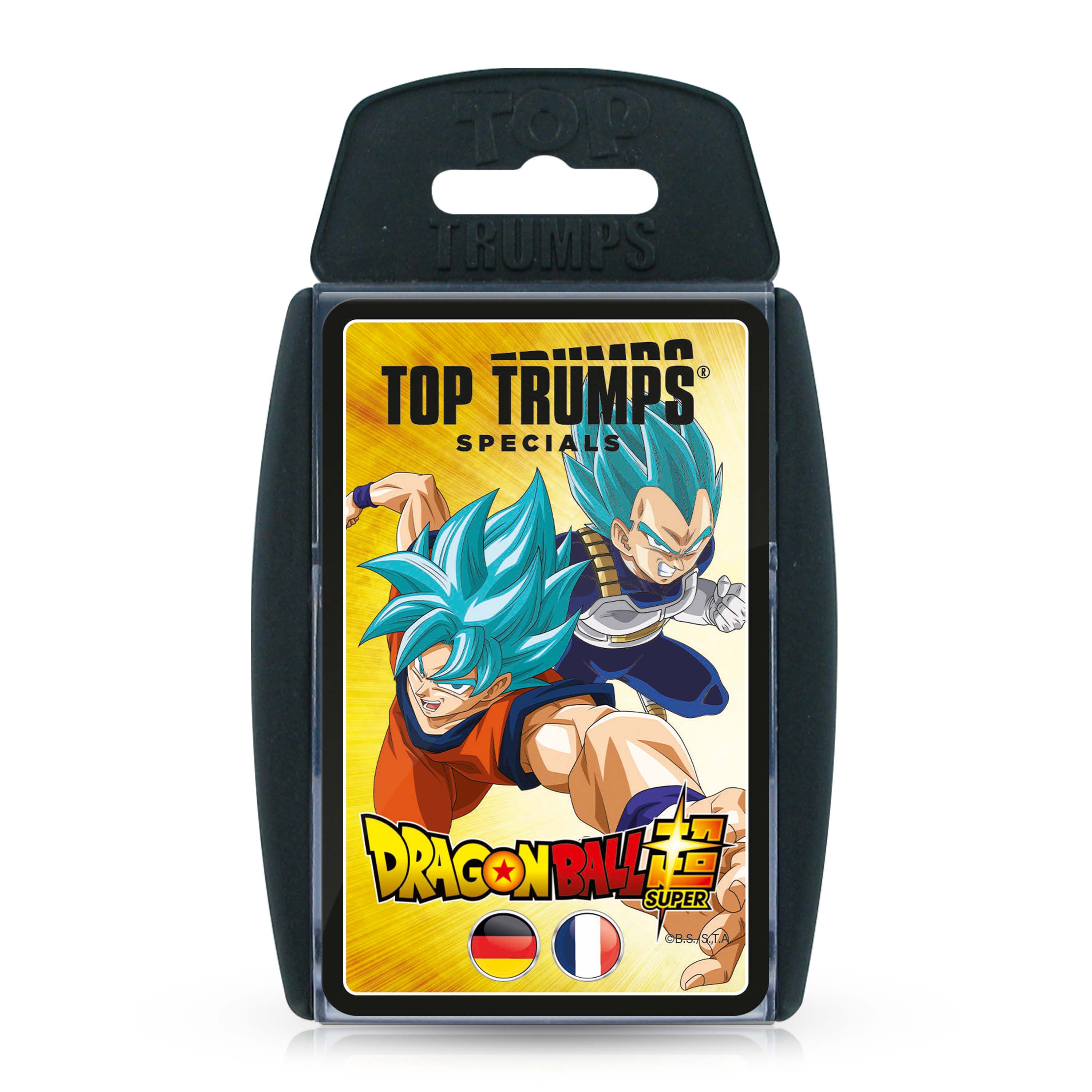 Top Trumps Dragonball Super (deutsch/franz&ouml;sisch) Kartenspiel Quartettspiel - Bild 1