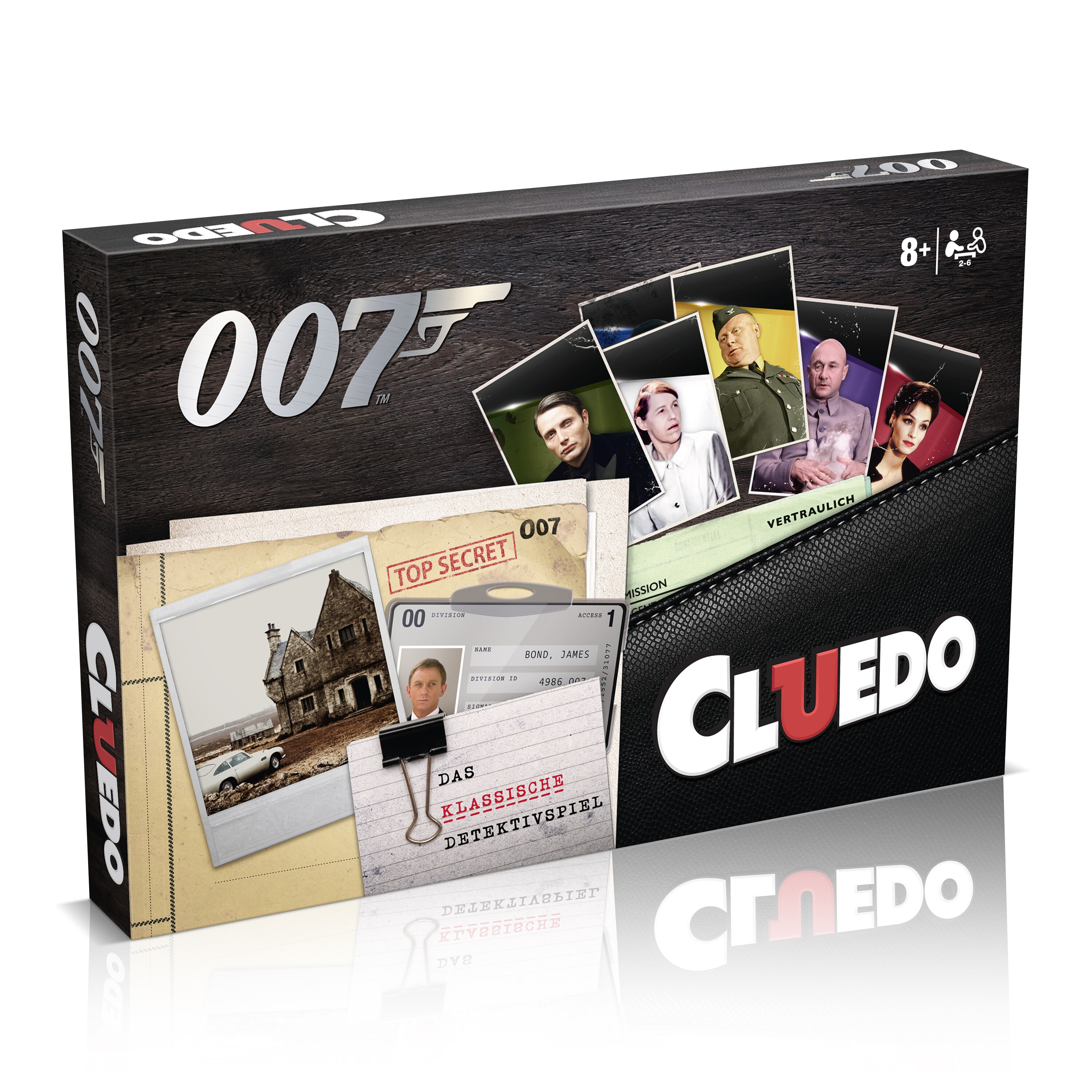 Cluedo James Bond Edition Spiel Gesellschaftsspiel Brettspiel deutsch - Bild 1