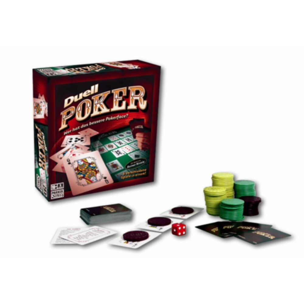 Hasbro - Brettspiel - Duell Poker - Bild 1