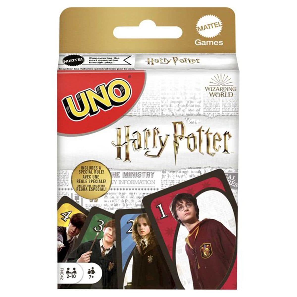 Mattel - UNO - Harry Potter Kartenspiel Gesellschaftsspiel - Bild 1