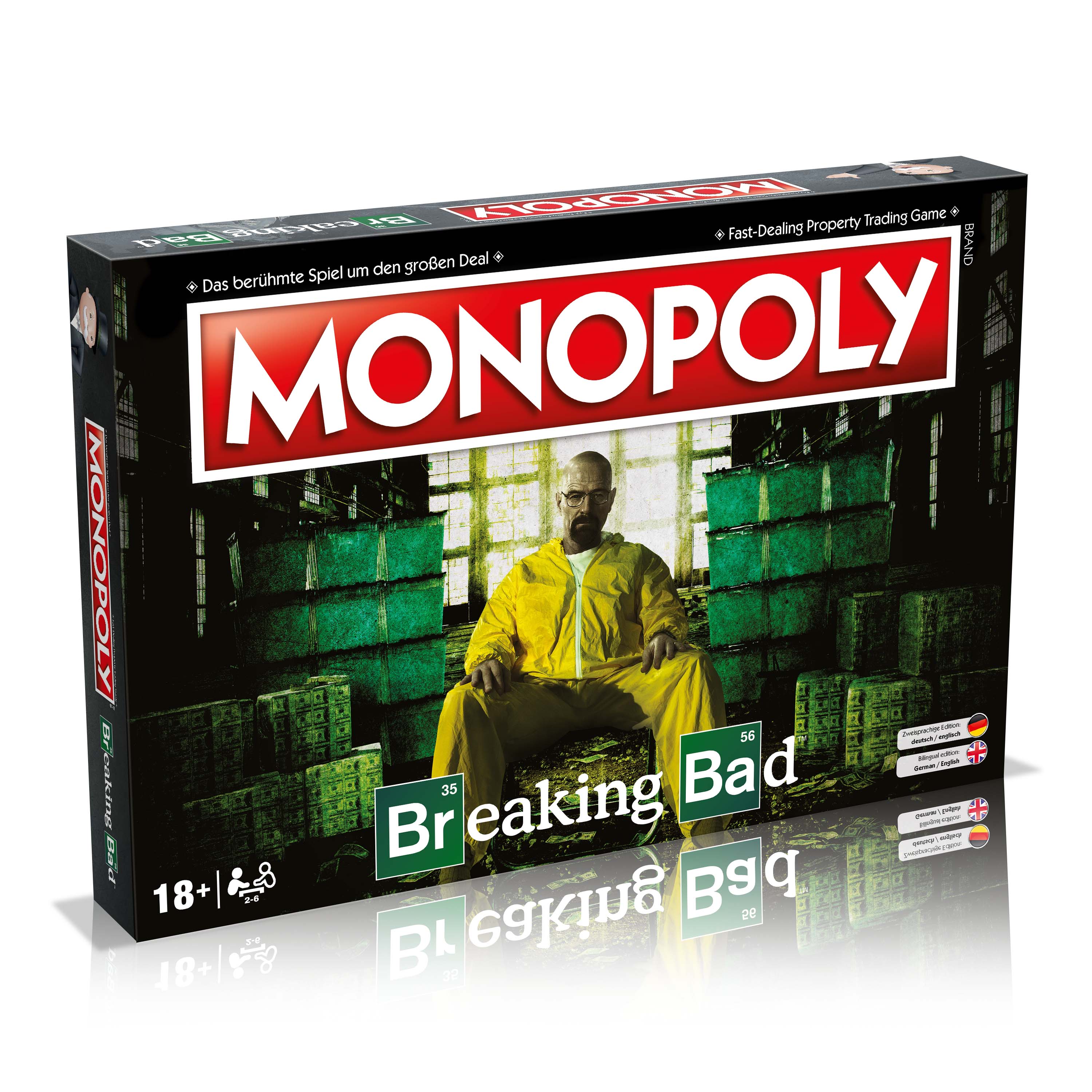 Monopoly - Breaking Bad (deutsch/englisch) Brettspiel Gesellschaftsspiel - Bild 1