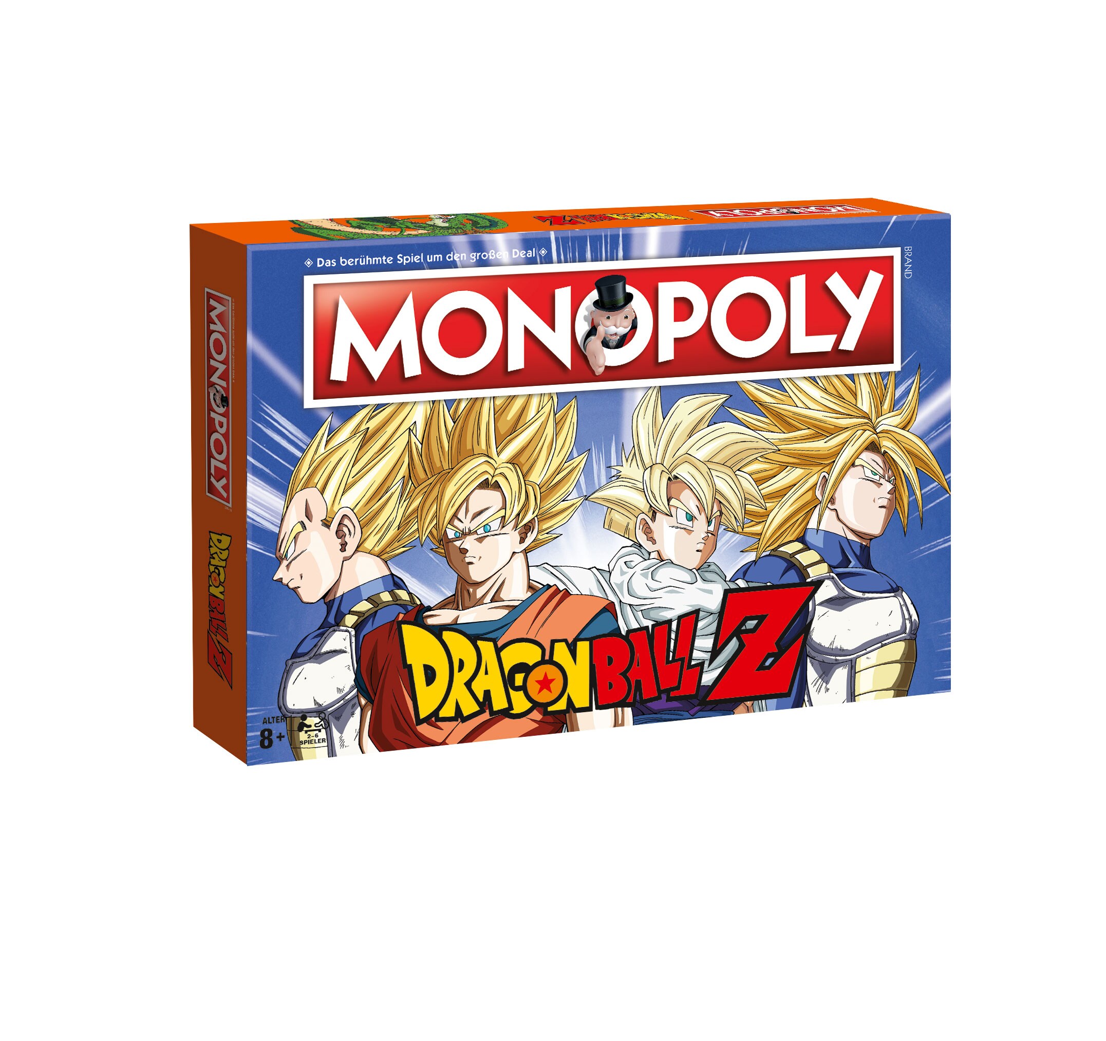 Monopoly - Dragon Ball Z (deutsch/franz&ouml;sisch) Brettspiel Gesellschaftsspiel - Bild 1