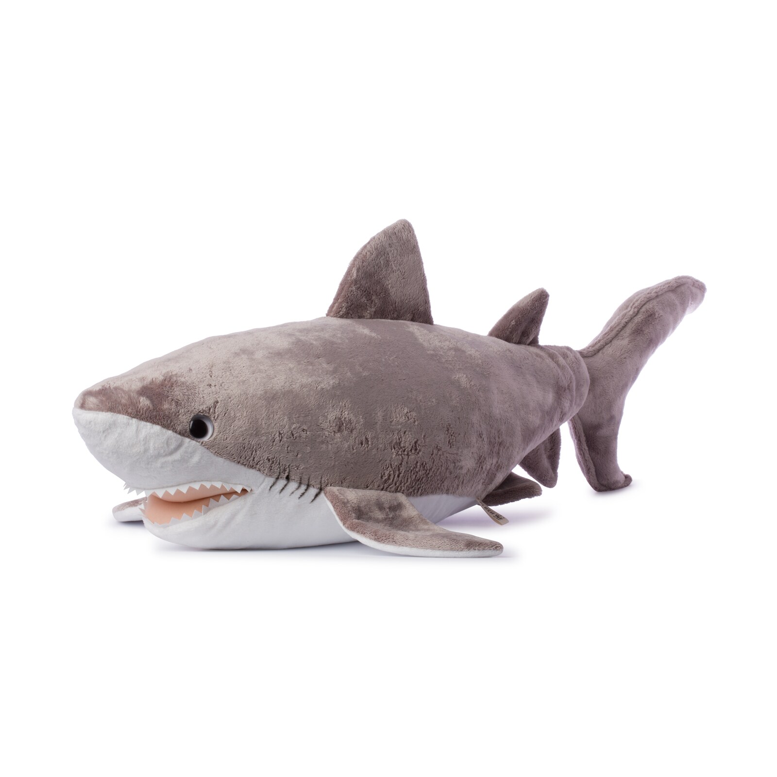 WWF - Plüschtier - Weißer Hai (109cm) lebensecht Kuscheltier Stofftier Plüschfigur