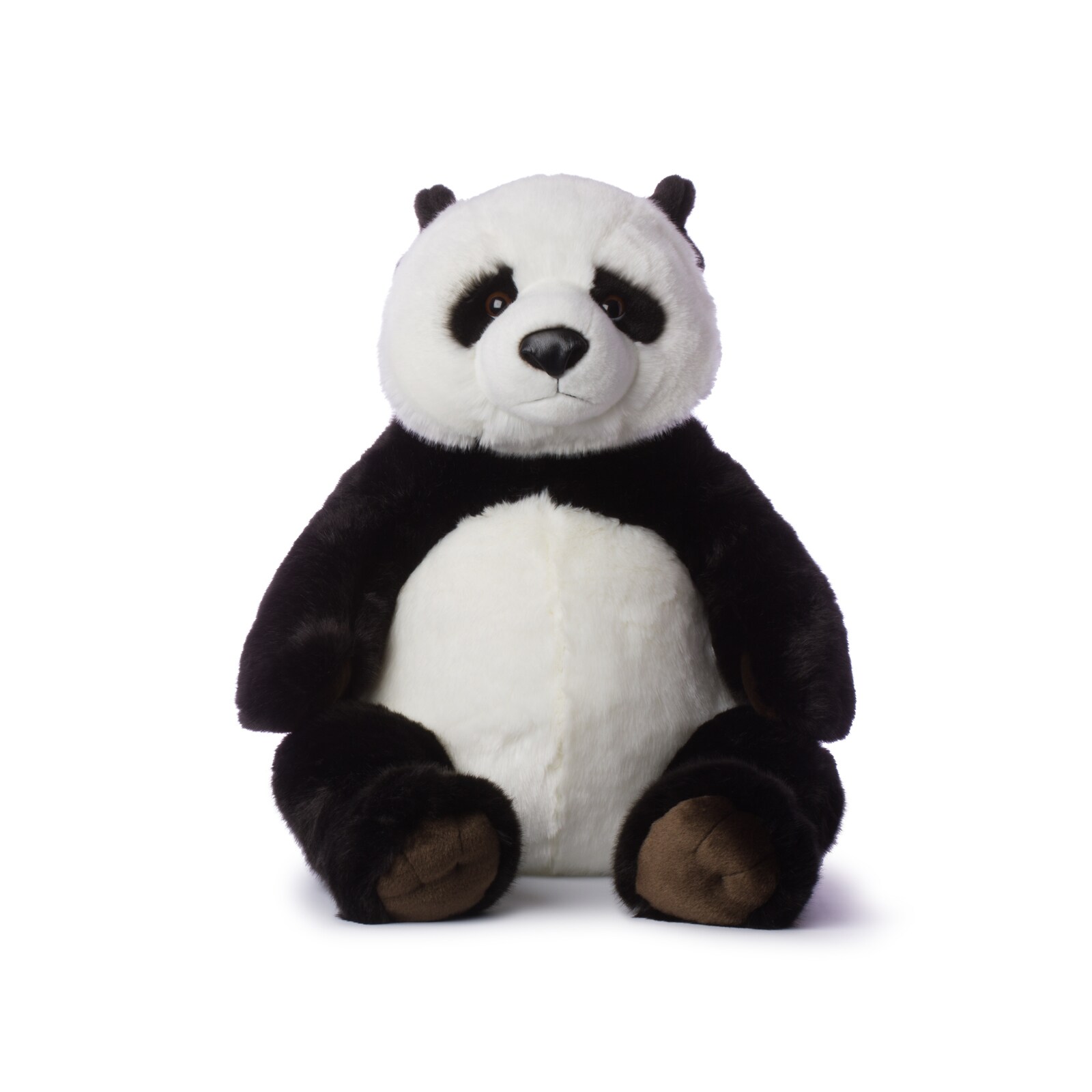 WWF - Pl&uuml;schtier - Panda (sitzend, 75cm) lebensecht Kuscheltier Stofftier Pl&uuml;schfigur - Bild 1