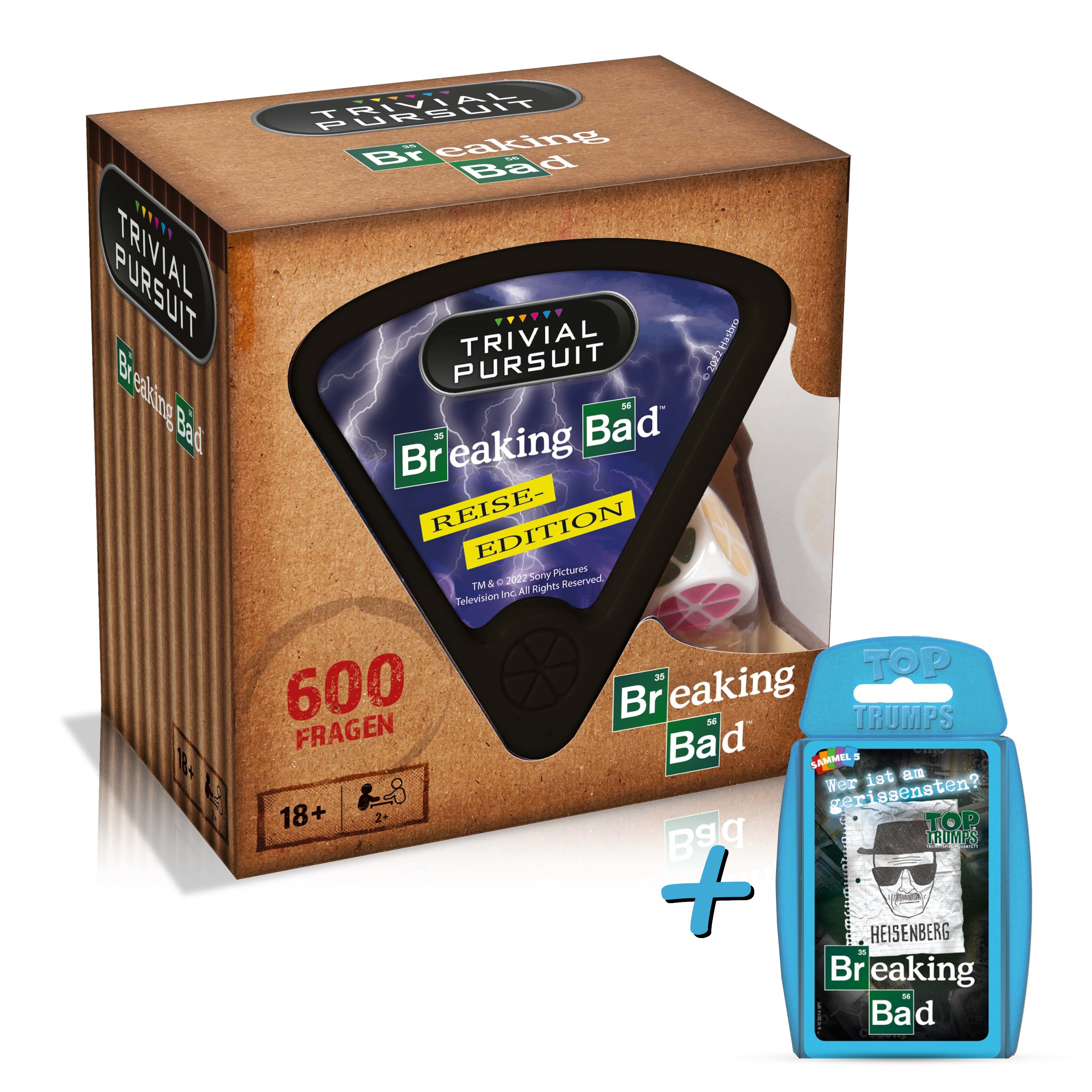 Trivial Pursuit - Breaking Bad + Top Trumps Kartenspiel BUNDLE Gesellschafsspiele - Bild 1