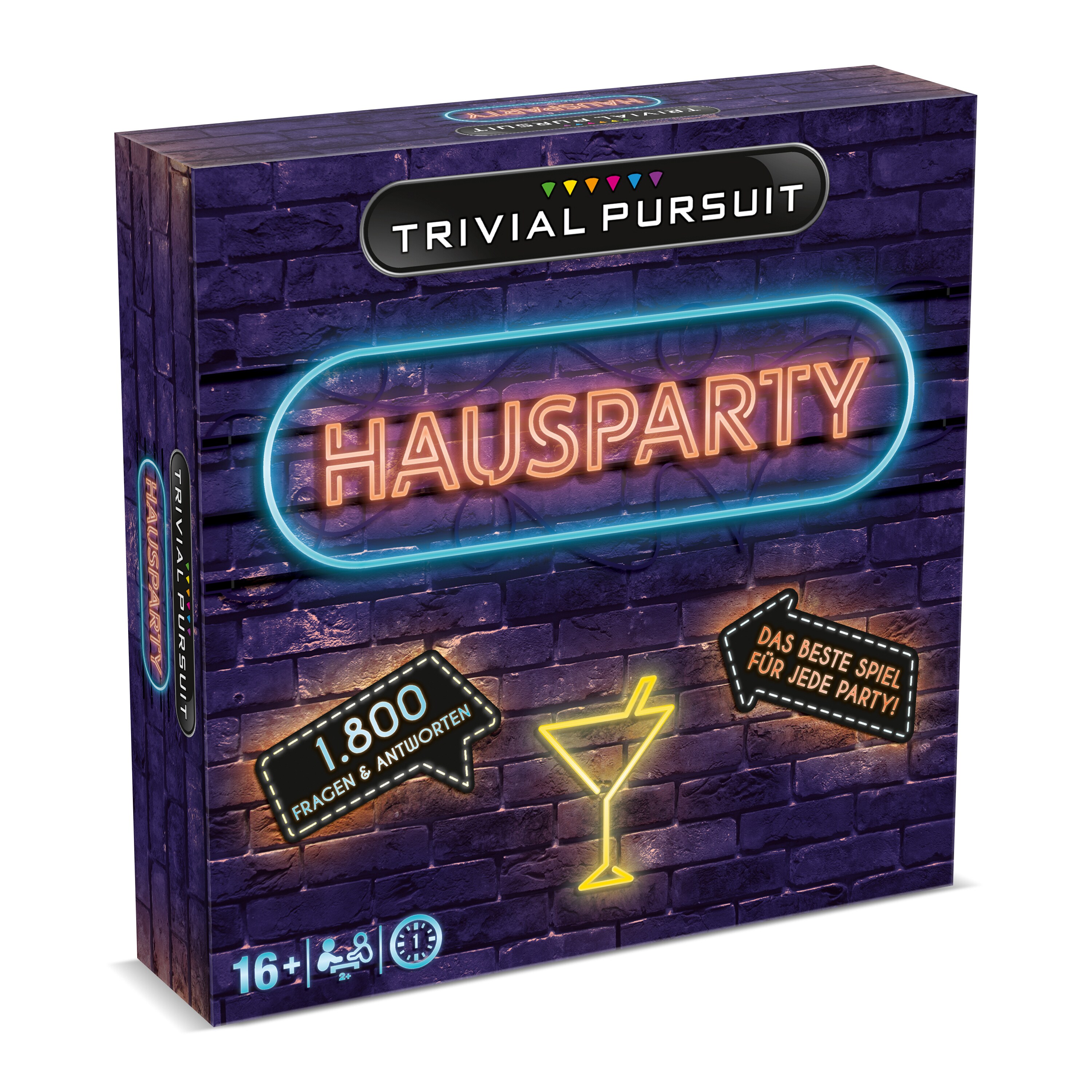 Trivial Pursuit - Hausparty XL Wissens Spiel Quiz Ratespiel Gesellschaftsspiel deutsch - Bild 1