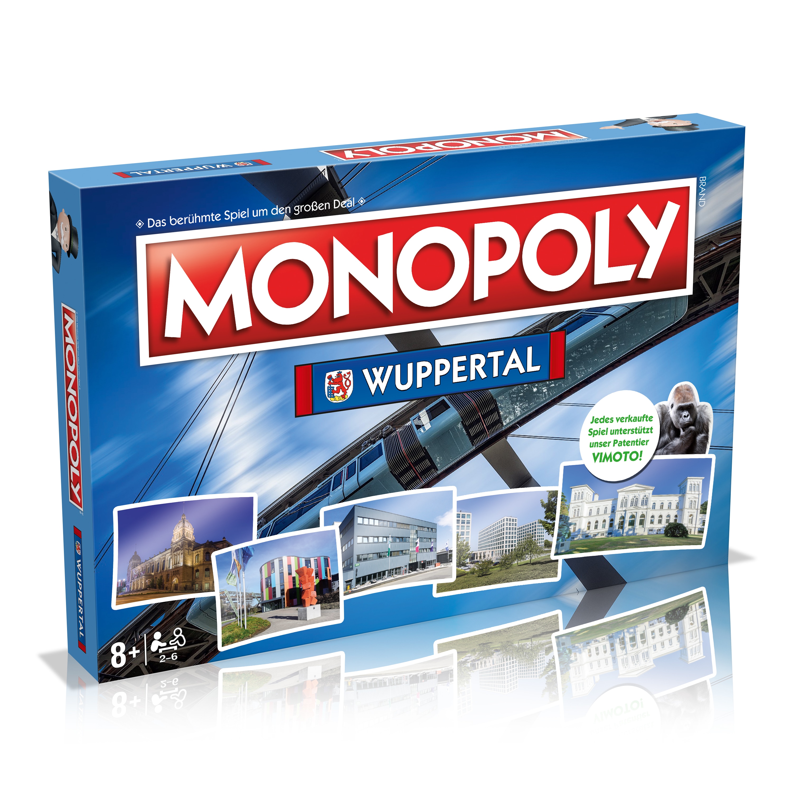 Monopoly - Wuppertal (Neuauflage) Brettspiel Gesellschaftsspiel Spiel - Bild 1