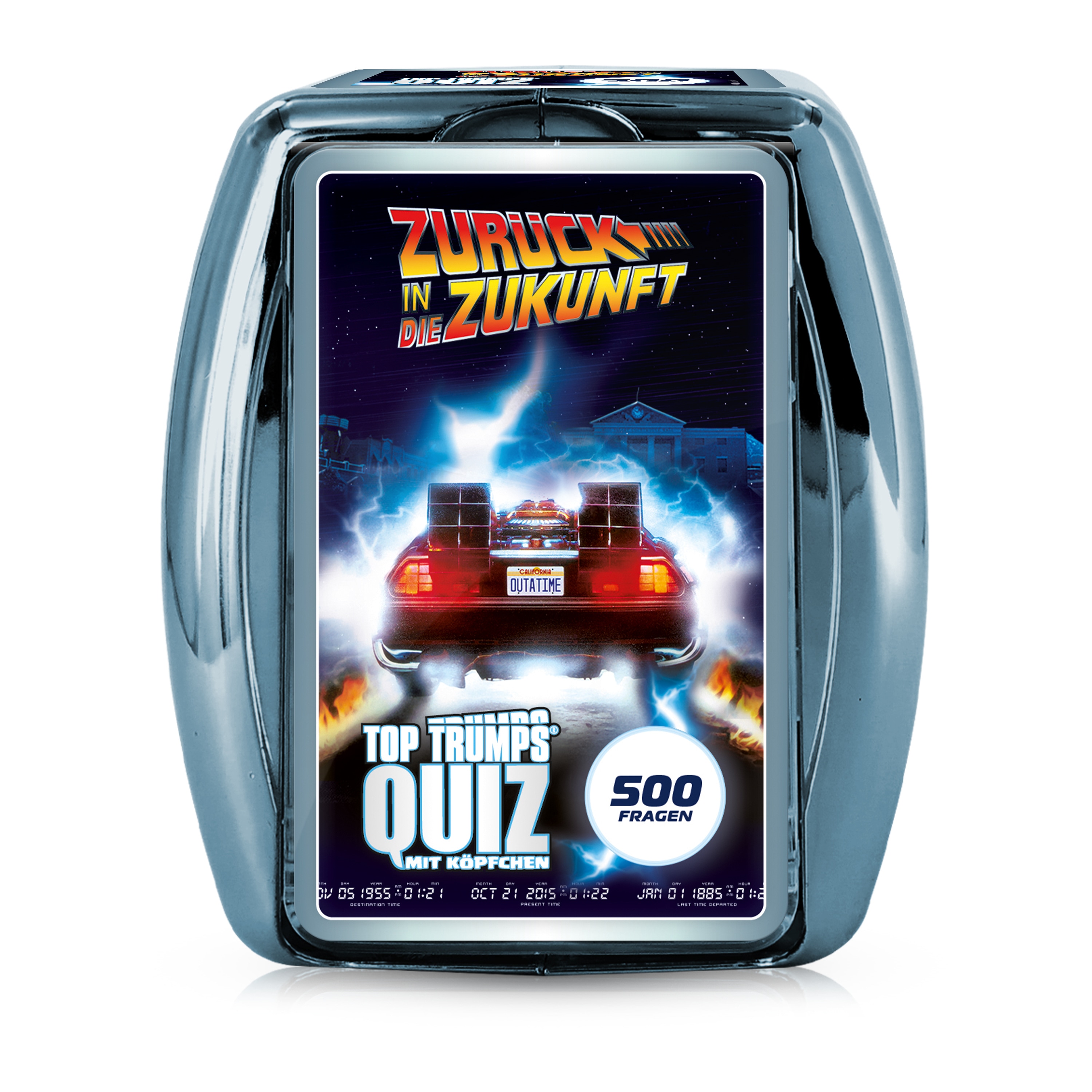 Top Trumps Quiz - Zur&uuml;ck in die Zukunft deutsch Quizspiel Fragespiel - Bild 1