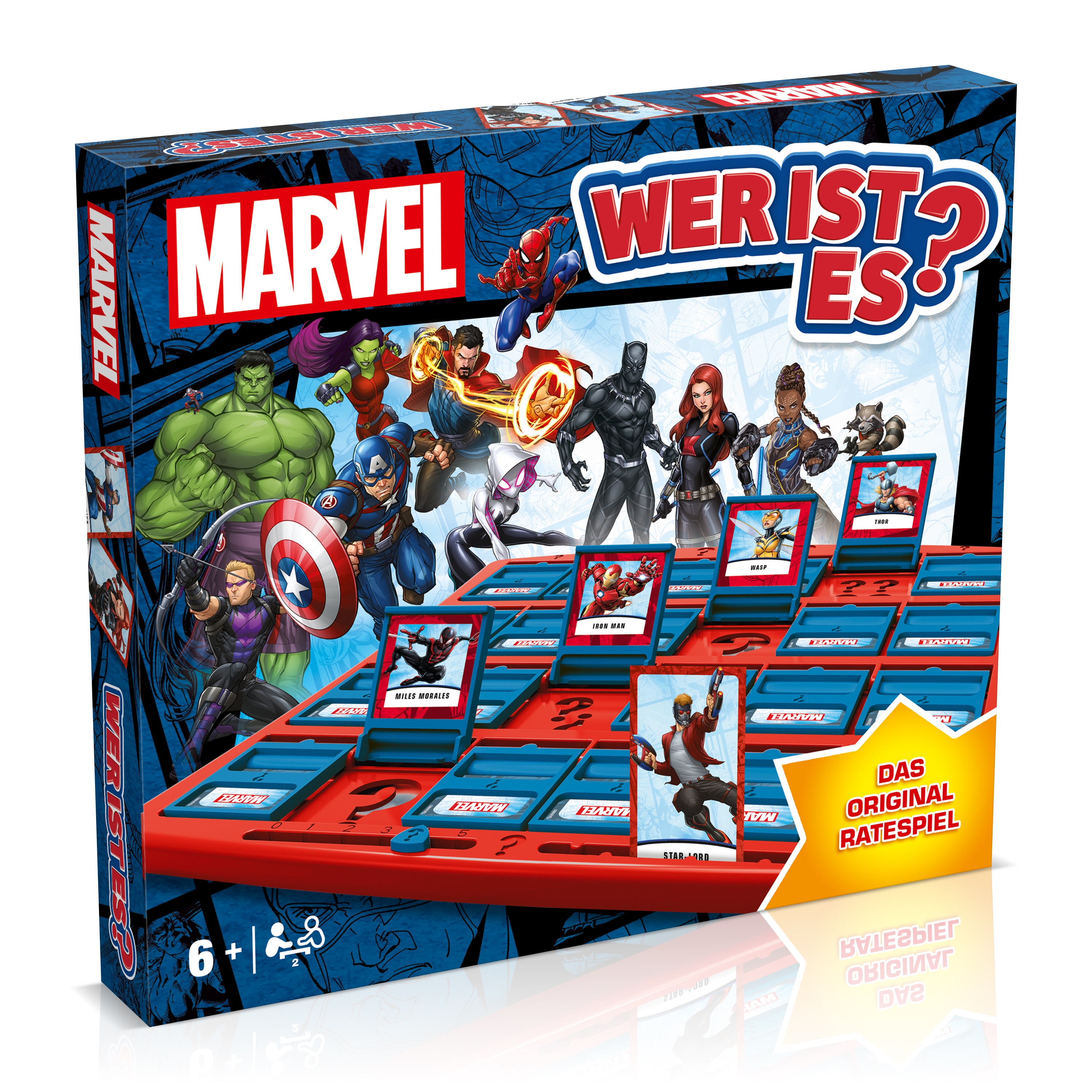 Wer ist es? - Marvel Kinder Spiel Gesellschaftsspiel Ratespiel - Bild 1
