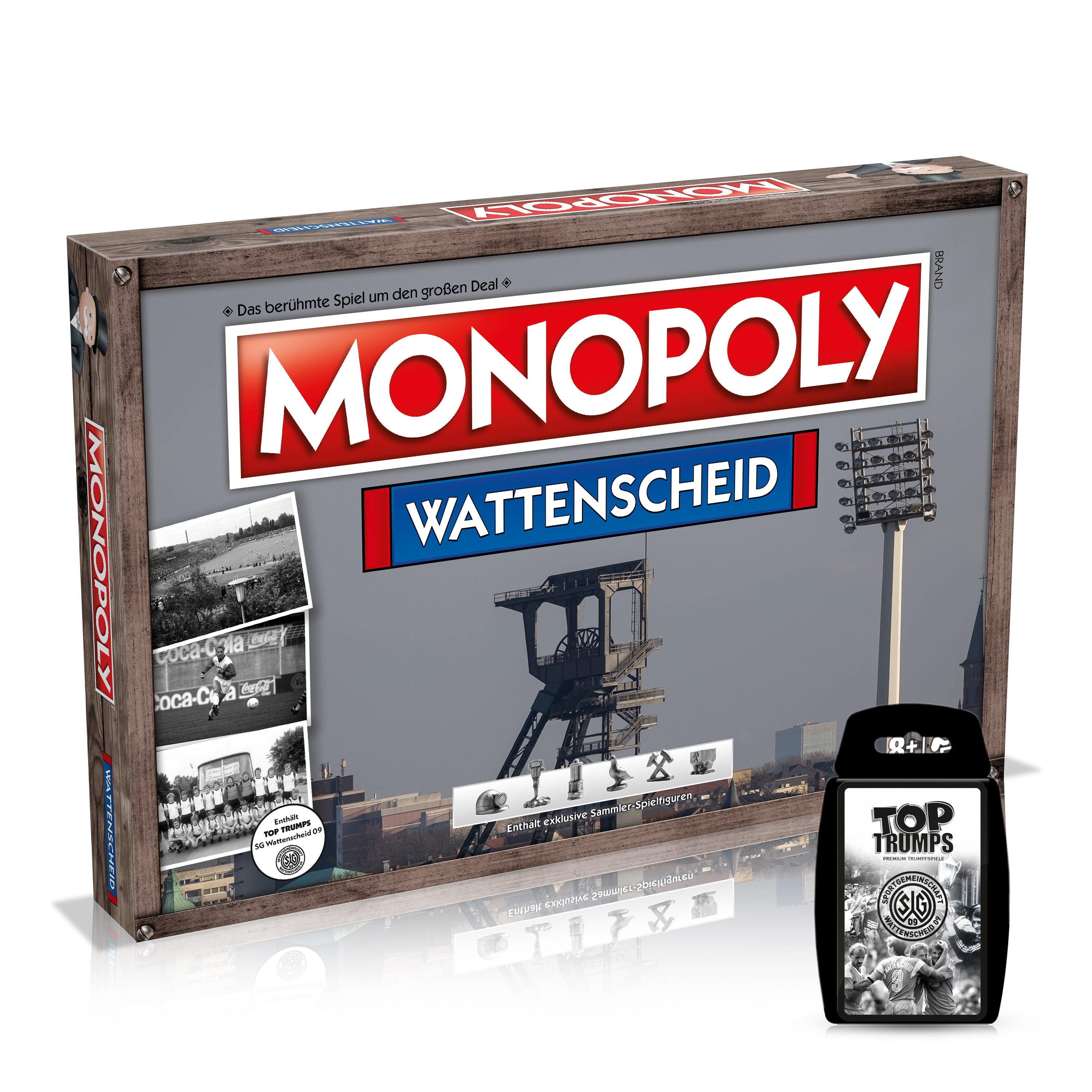 Monopoly - Wattenscheid inkl. Top Trumps Gesellschaftsspiel Brettspiel Spiel - Bild 1