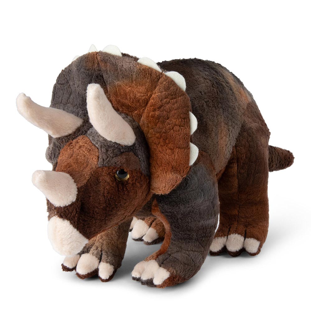 WWF - Pl&uuml;schtier - Triceratops (23cm) lebensecht Kuscheltier Stofftier Pl&uuml;schfigur - Bild 1