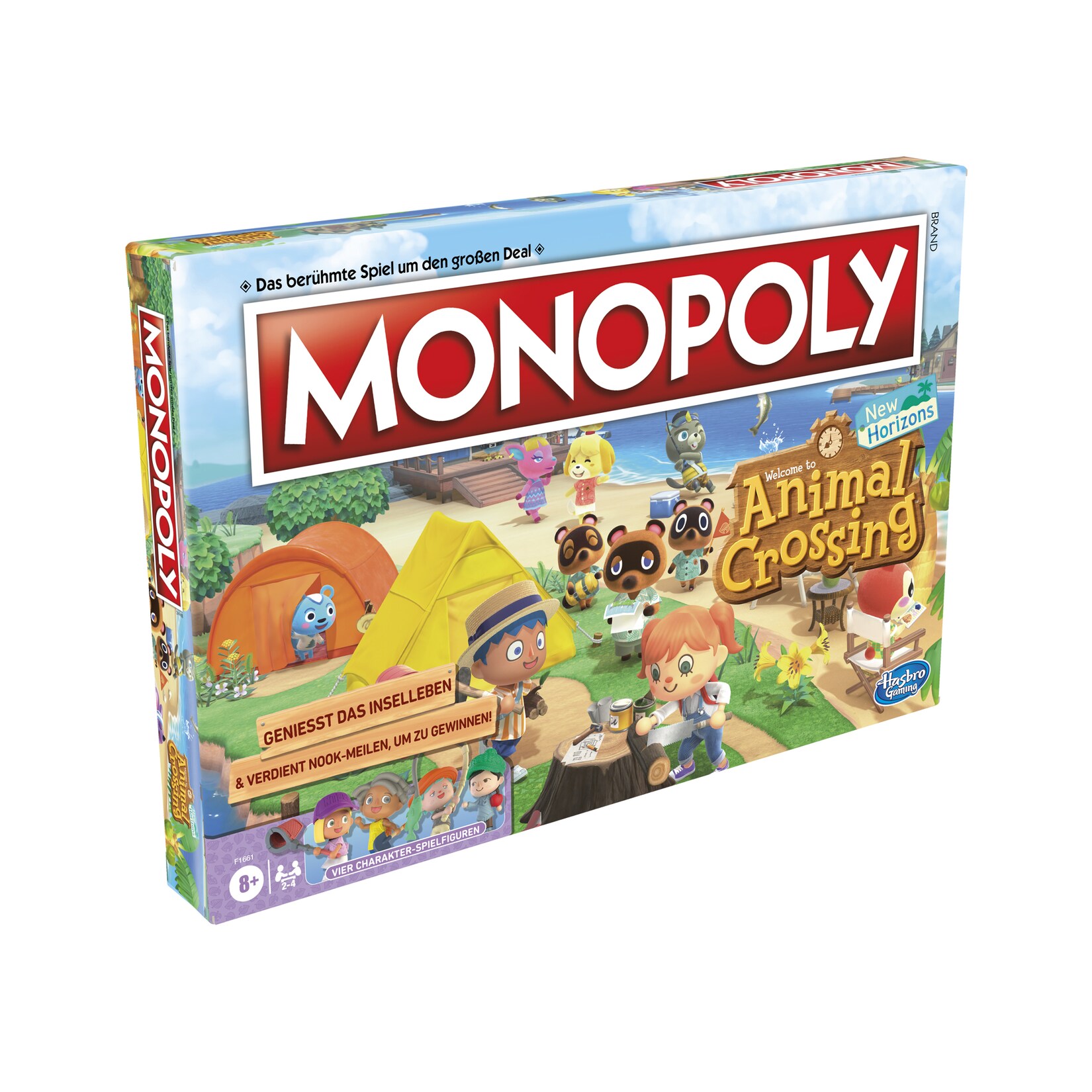 Hasbro – Monopoly – Animal Crossing New Horizons Brettspiel Gesellschaftsspiel | 05010993937455