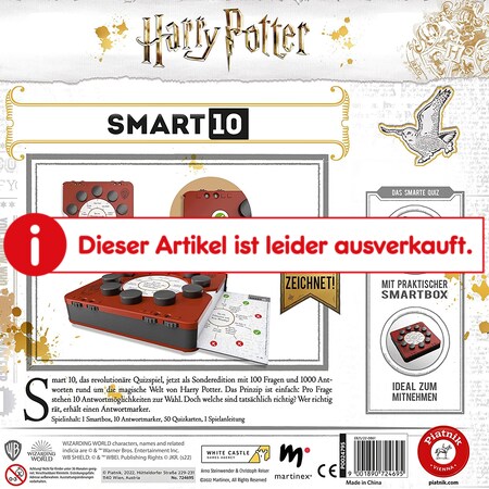 Piatnik - Smart 10 Harry Potter