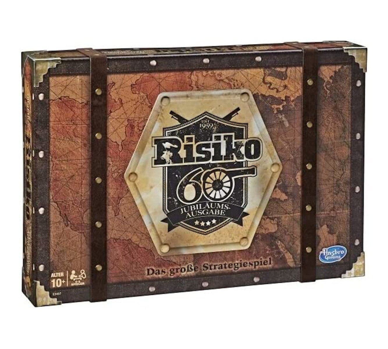 Hasbro - Risiko - 60 Jahre Jubil&auml;ums-Ausgabe Brettspiel Gesellschaftsspiel Strategiespiel - Bild 1