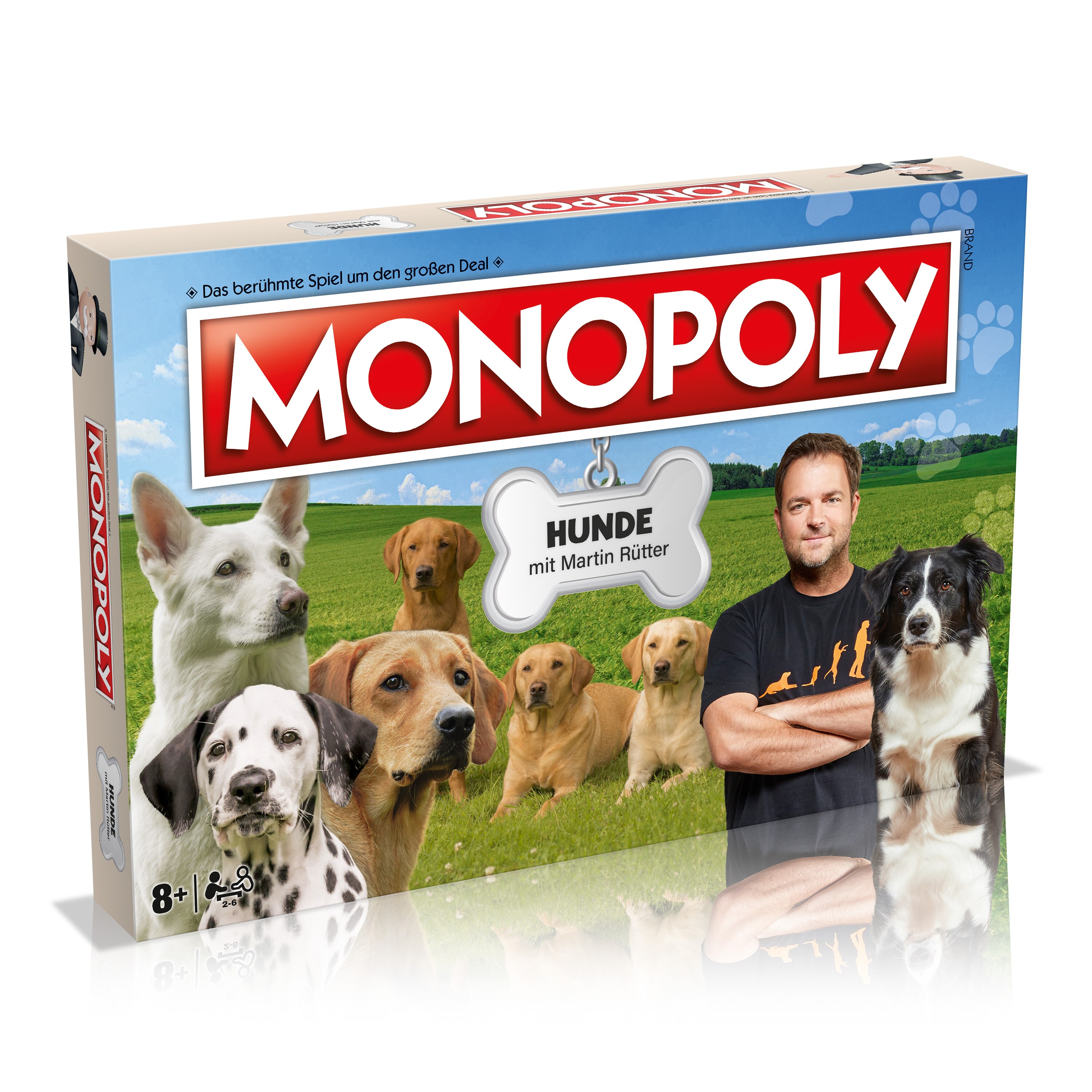 Monopoly - Hunde (mit Martin R&uuml;tter) Brettspiel Gesellschaftsspiel Spiel Tiere - Bild 1