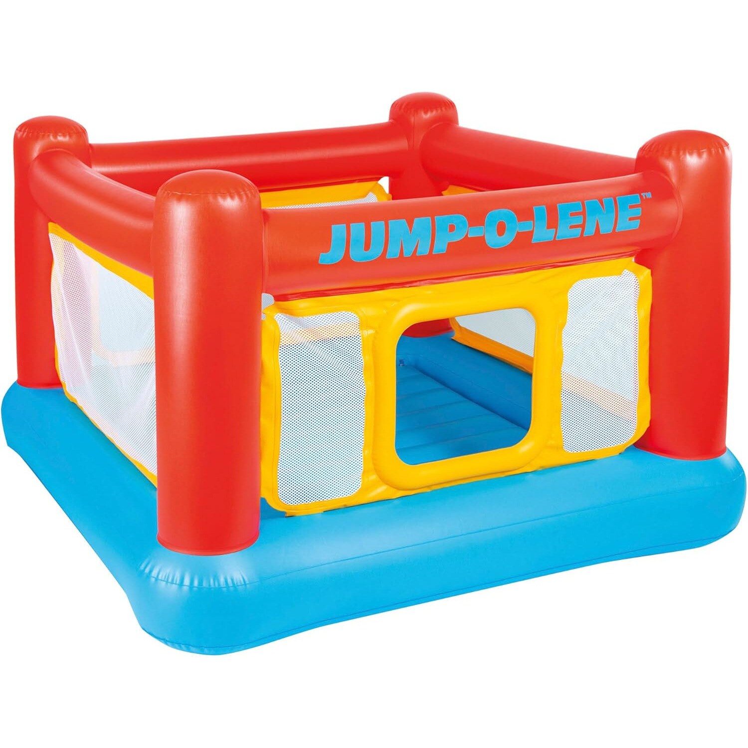 INTEX 48260NP - Jump-O-Lene - Playhouse (174x174x112) Hüpfburg Spielhaus Kinder